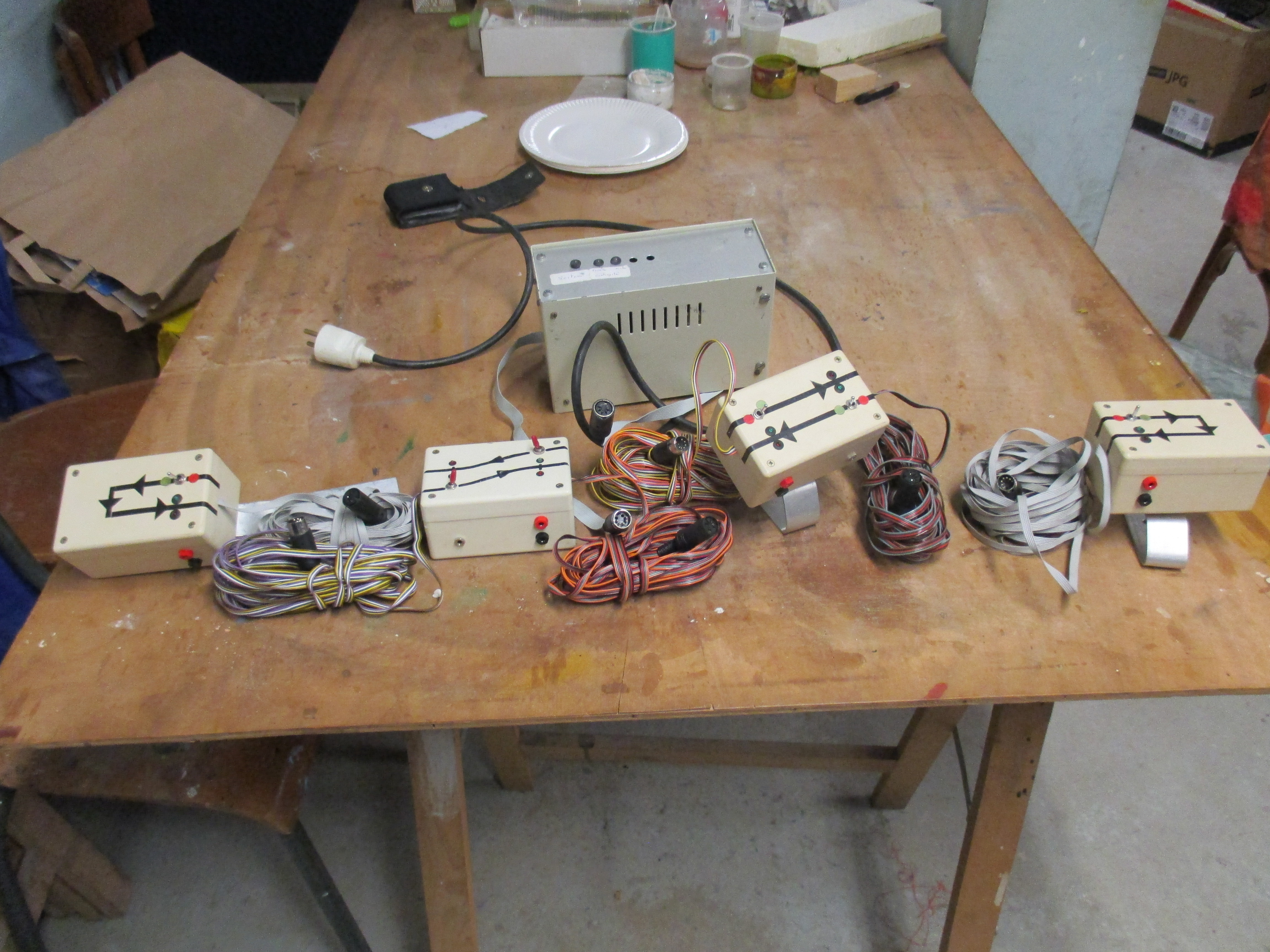 quelques blocks eurotrack , non connectés